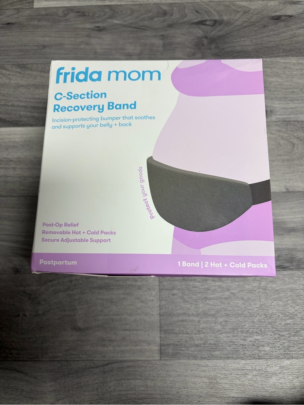 frida mom C-Section Recovery Band - Gray
